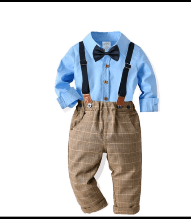 Toddler classic set  w/ suspenders & bowtie Brendon