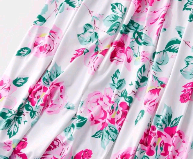 Floral spring flowy dress Lauren - (child)
